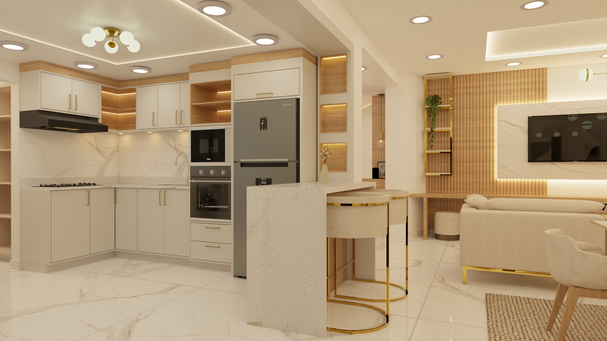 Cocina planeada